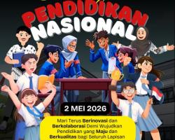 Selamat Hari Pendidikan Nasional 2 Mei 2026