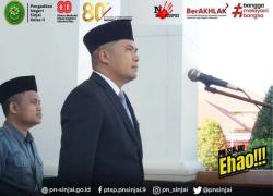 upacara peringatan HUT Mahakamah Agung RI Ke 80