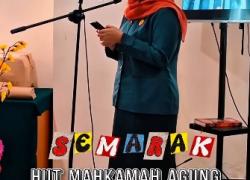 Semarak Perayaan HUT MAHKAMAH AGUNG REPUBLIK INDONESIA ke-80
