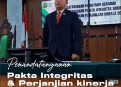 Penandatanganan Pakta Integritas dan Perjanjian Kinerja Tahun 2026